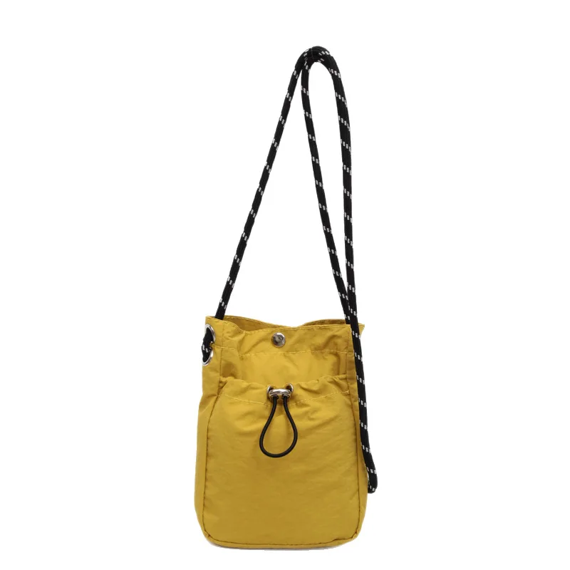 حقيبة صغيرة عادية بسيطة المرأة 2025 جديد نايلون حقيبة الهاتف المحمول تنوعا النمط الأجنبي موضة حقيبة ساعي شخصية #5