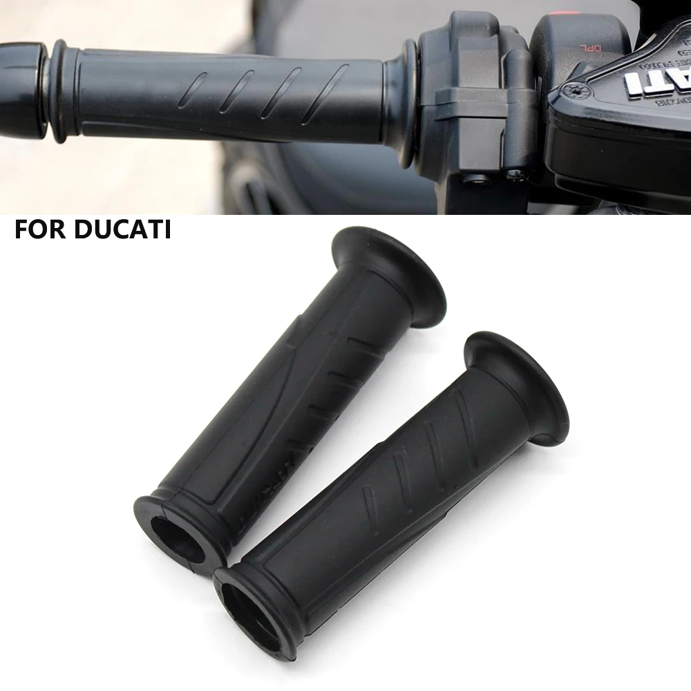 For Ducati S4RS 749/999/1098/1198/S/R M400 M600 M620 M900 M750 22mm Motorcycle Accessories OEM Rubber Handle Grips Grip cover