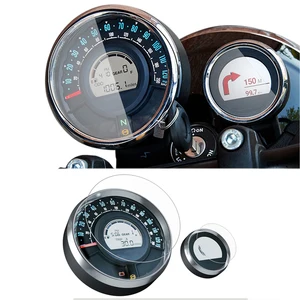 Scratch Custch Screen Dashboard -Schutz Motorrad, Filminstrument für Royal Enfield Scam 411 2022, Super Meteor 650 2023 8 Hauptverkäufe Royal Enfield Carenage - №7