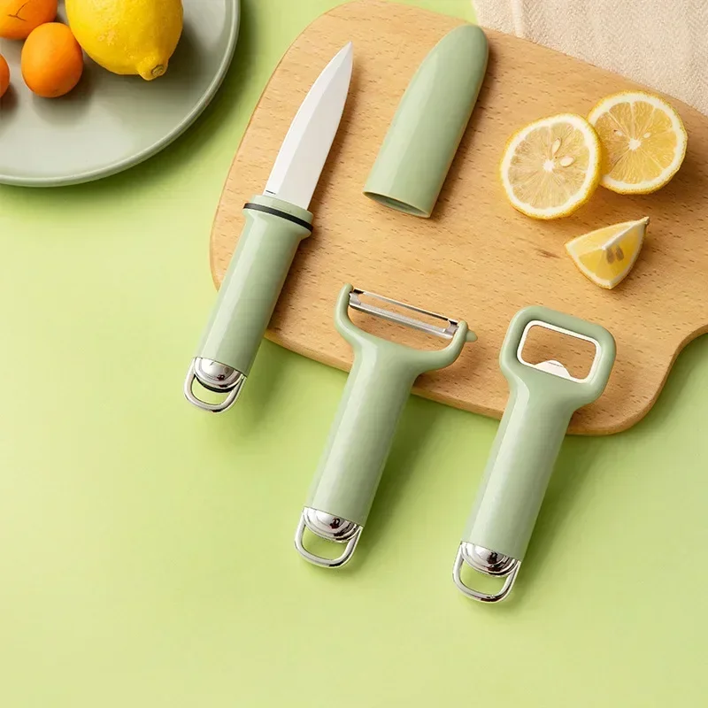 

Paring Knife Kitchen Tool Set Kitchen Home Multi-functional Tool Paring Tool Fruit Knife Peeling Bottle Opener Home Gadgets