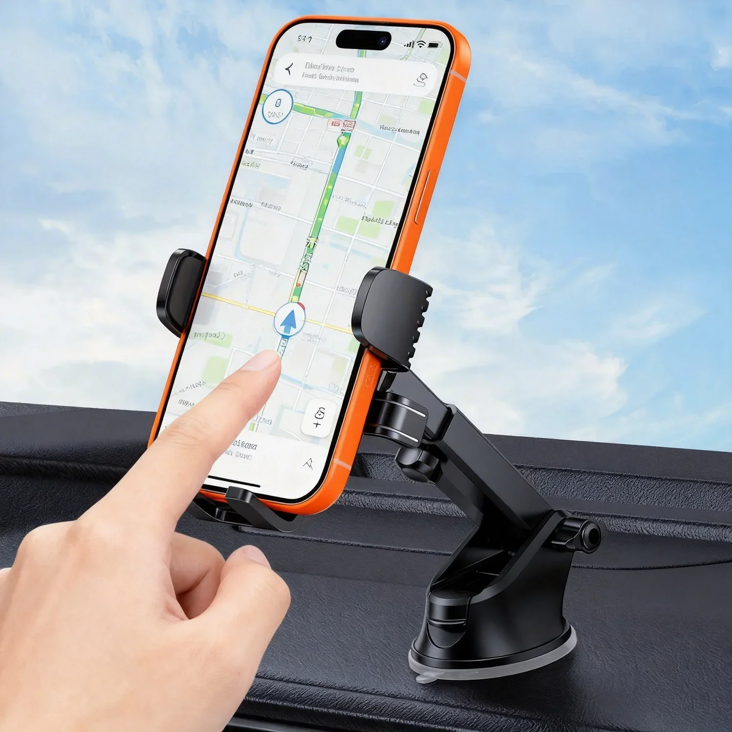 

Car Phone Holder Mount 360°Rotation Suction Cup Universal Dashboard Stand Auto Windshield Phone Bracket for Car Support All Phon