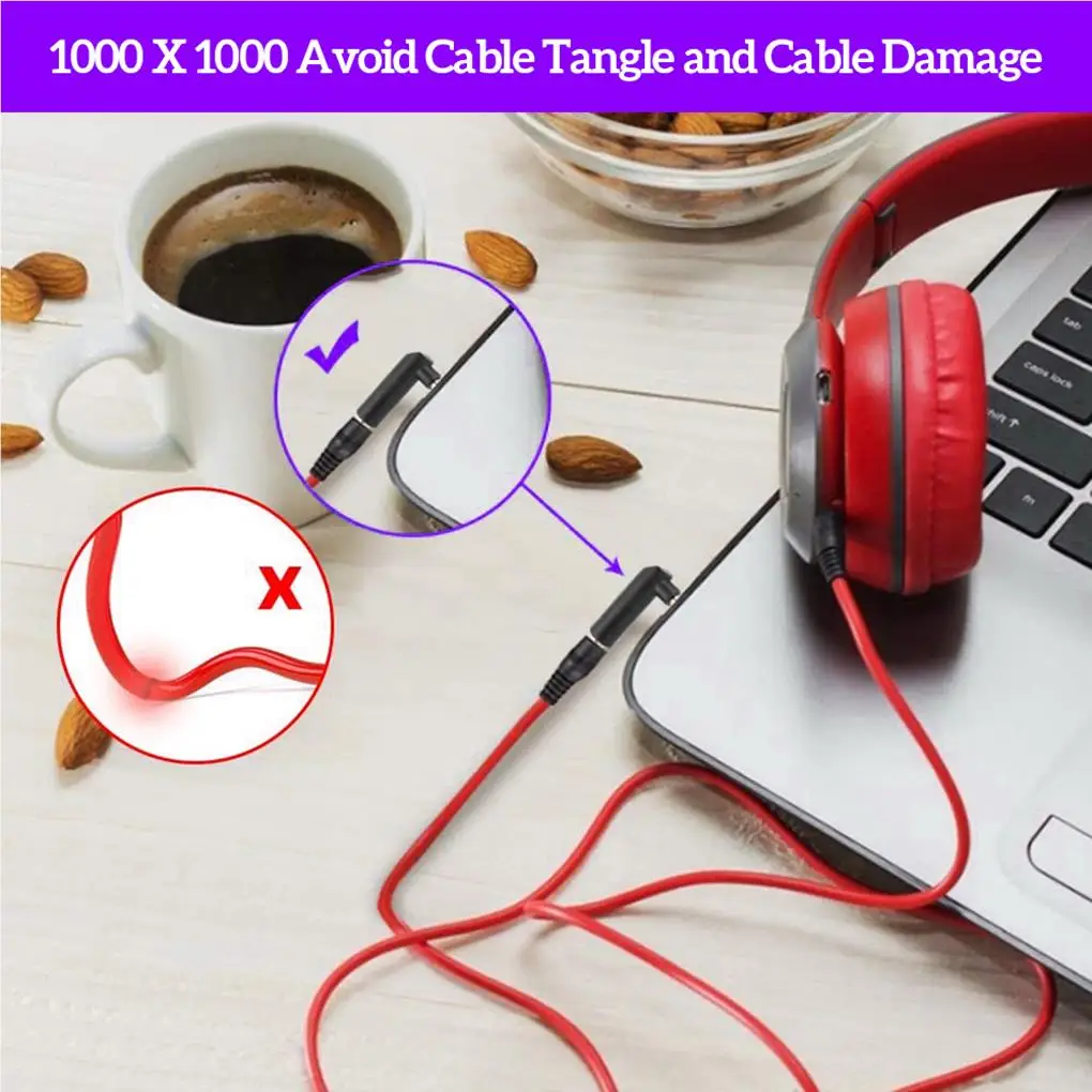 2 قطع 3 5 مللي متر الصوت محول سماعة محول الزاوية اليمنى صغيرة مطابقة جيدا المهنية الإلكترونية الإكسسوارات