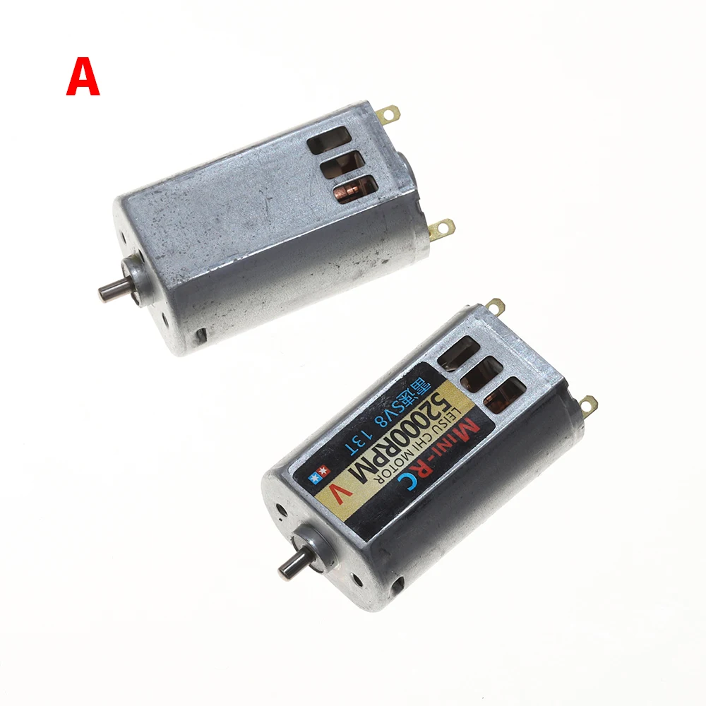 High Speed Micro 180 Motor DC 1.2V 3V 4.8V 52000RPM Strong Magnetic Carbon Brush Motor Remote Control Car Air Cushion Boat Motor