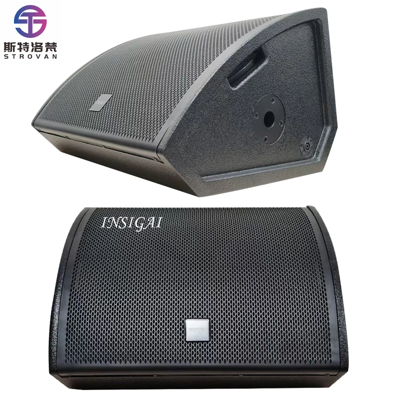 

15 Inch Speaker High Performance Stage Powered Floor Pair Recording Equipment Professional Stage Studio Speakers