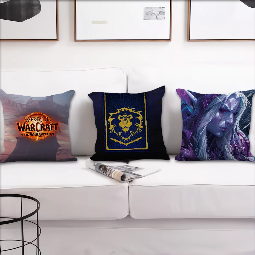 World of Warcraft Game WOW cushion cover Pillow Case Cushion Room Bedroom Sofa Living Backrest Car Square Headboard