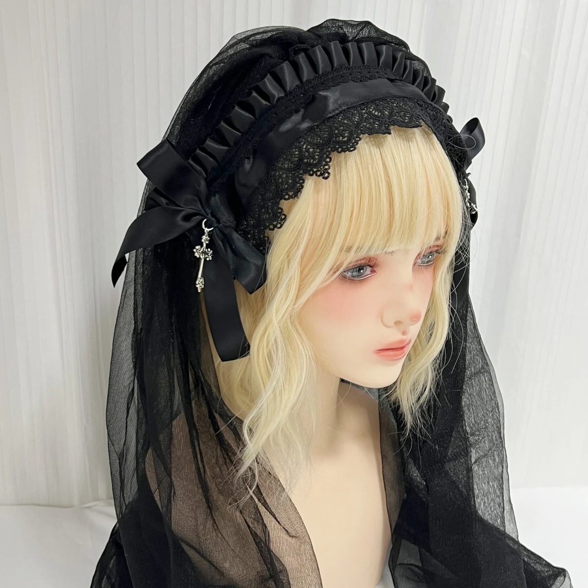 Mahkota Lolita, Selendang Bord - Embroidery Veil ulasan dan harga