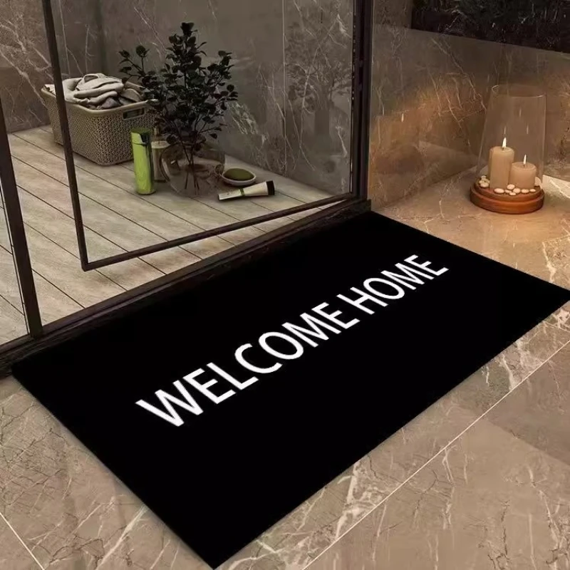 

Custom Doormat Non-slip Welcome Mat for Office Building Entrance Shop Restaurant Hotel Bar Absorbent Pad for Bathroom Floor Mat