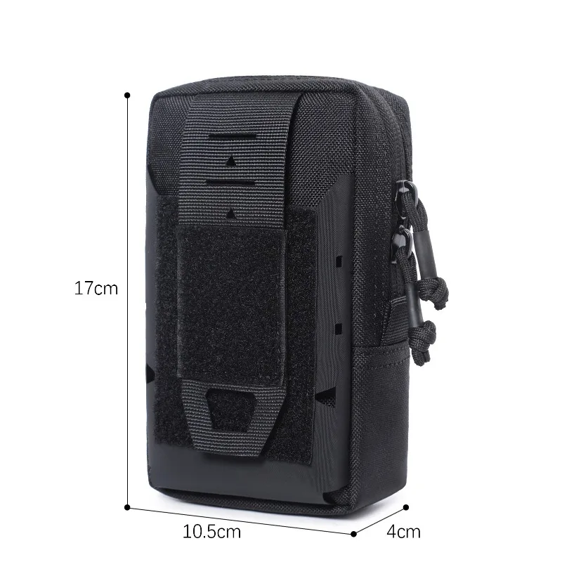 Tactische Molle Pouch Heuptas Outdoor Mannen EDC Gereedschapstas Utility Gadget Organizer Vest Pack Portemonnee Mobiele Telefoon Case
