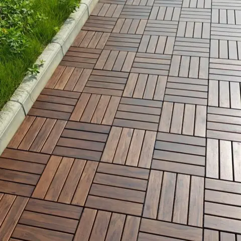 (3 artiklar) Miljövänligt WPC-golv för utomhusbruk, altan, UV-resistent 3D-träplastkomposit, balkong, trädgård, poolgolv 10 best sales kompositdäck utomhus - №5