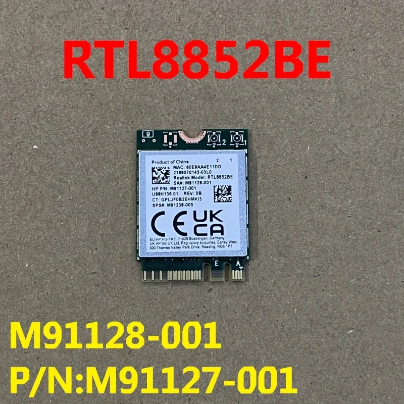 RTL8852BE M91127-001 M91128-001 For HP 440 G9 TPN-Q221 14S-dr 15-FC WIFI Bluetooth