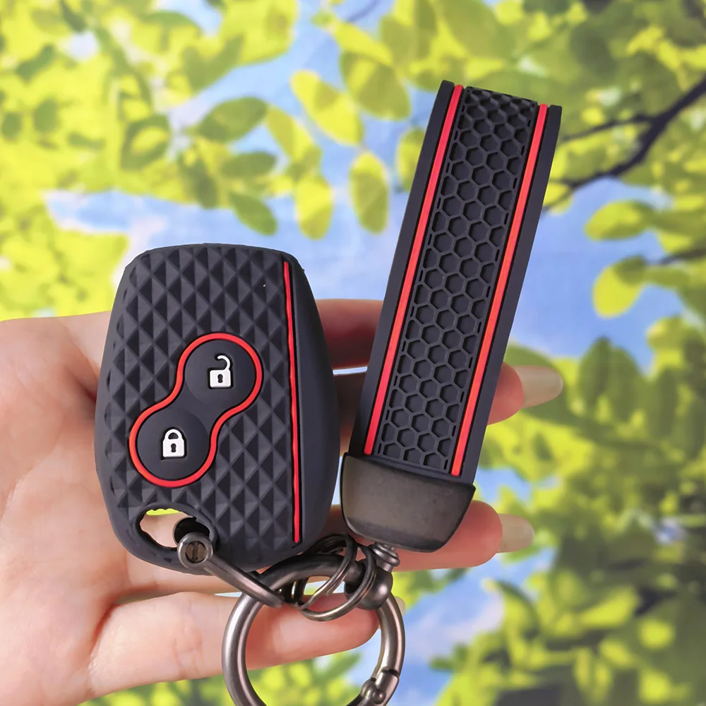 

Silicone Car Key Case For Renault Trafic Clio Duster Logan Dacia Logan Duster Sandero For Nissan Terrano Almera Key Caps Shell