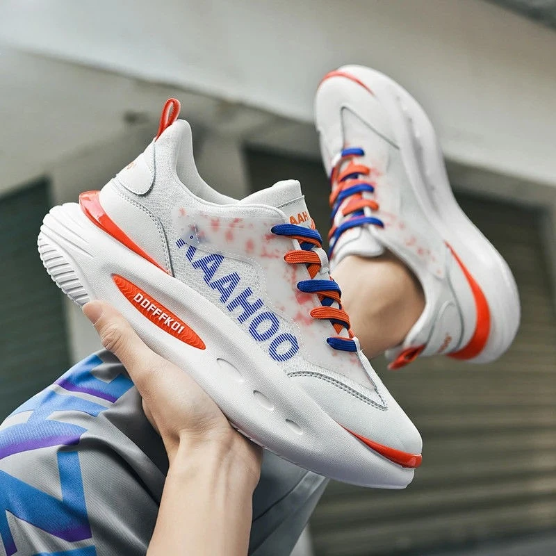 

2025 Hot Sale Mens Trainers Running Mesh Breathable Outdoor Sports Men Shoes Hard-Wearing Sports and Leisure Shoe for Man