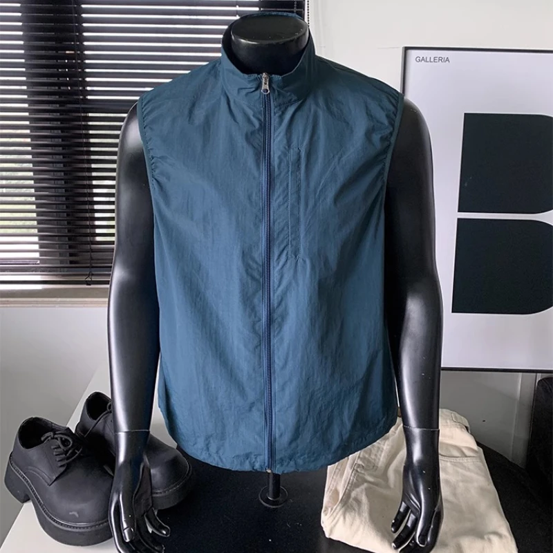 

Водонепроницаемый спортивный жилет для мужчин и женщин для велоспорта и пешего туризма, однотонный повседневный жилет больших размеров, повседневный жилет M-5XL