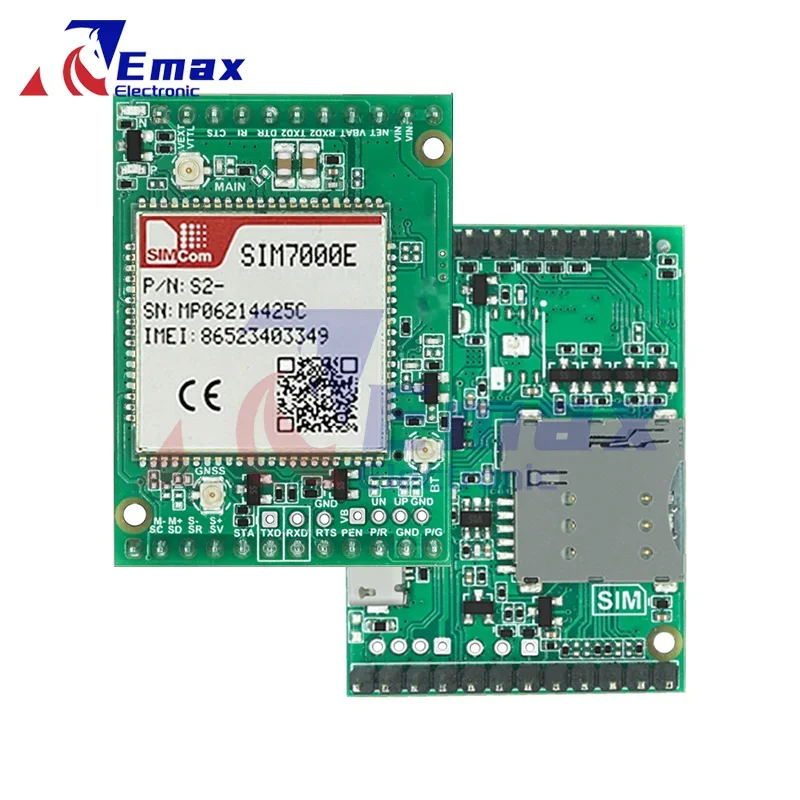 SIMCOM SIM7000E Core Board SIM7000E Development Board LPWA + CATM + NBIOT + GSM SIM7000E