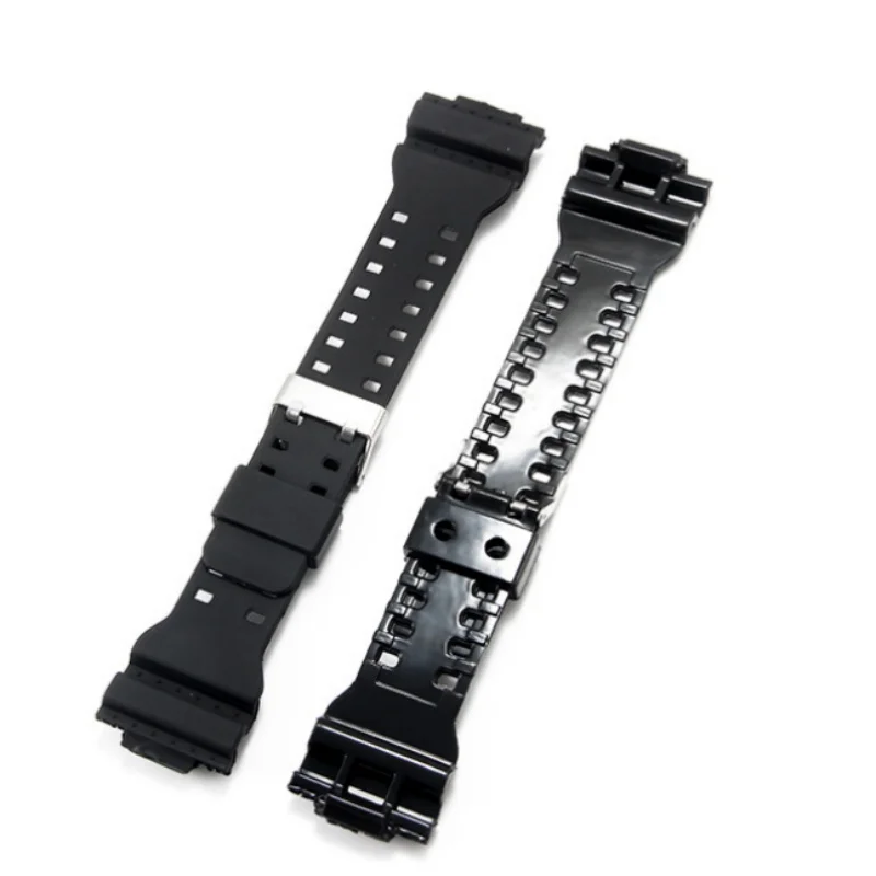 Silicone Watch Strap for Casio G-SHOCK GA-100/110/140/200/400/700 GD-100 G-8900 GW-8900 Watchband 16mm Sport Waterproof Bracelet view 6