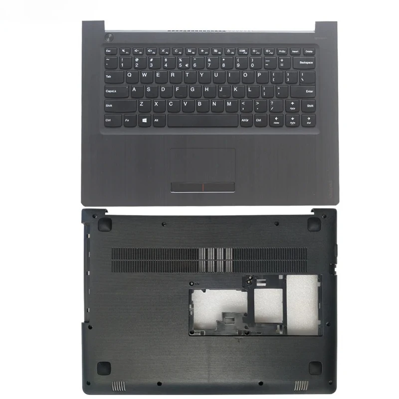 

T New for Lenovo Ideapad 310-14 310-14ISK US Laptop Keyboard Palmrest Upper Cover/Bottom Case