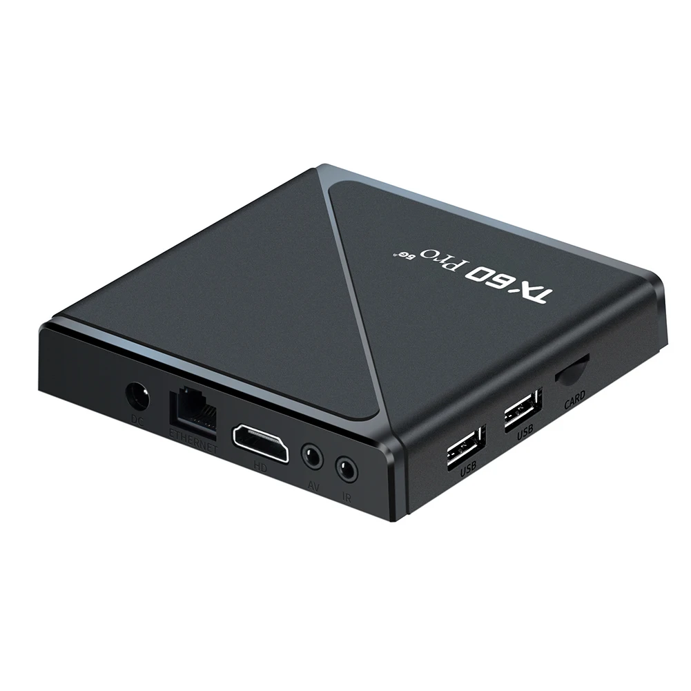 

Android 16 Smart TV Box 14K 2.4G/5G Dual WiFi Media Player with Remote Set Top Box Android Box