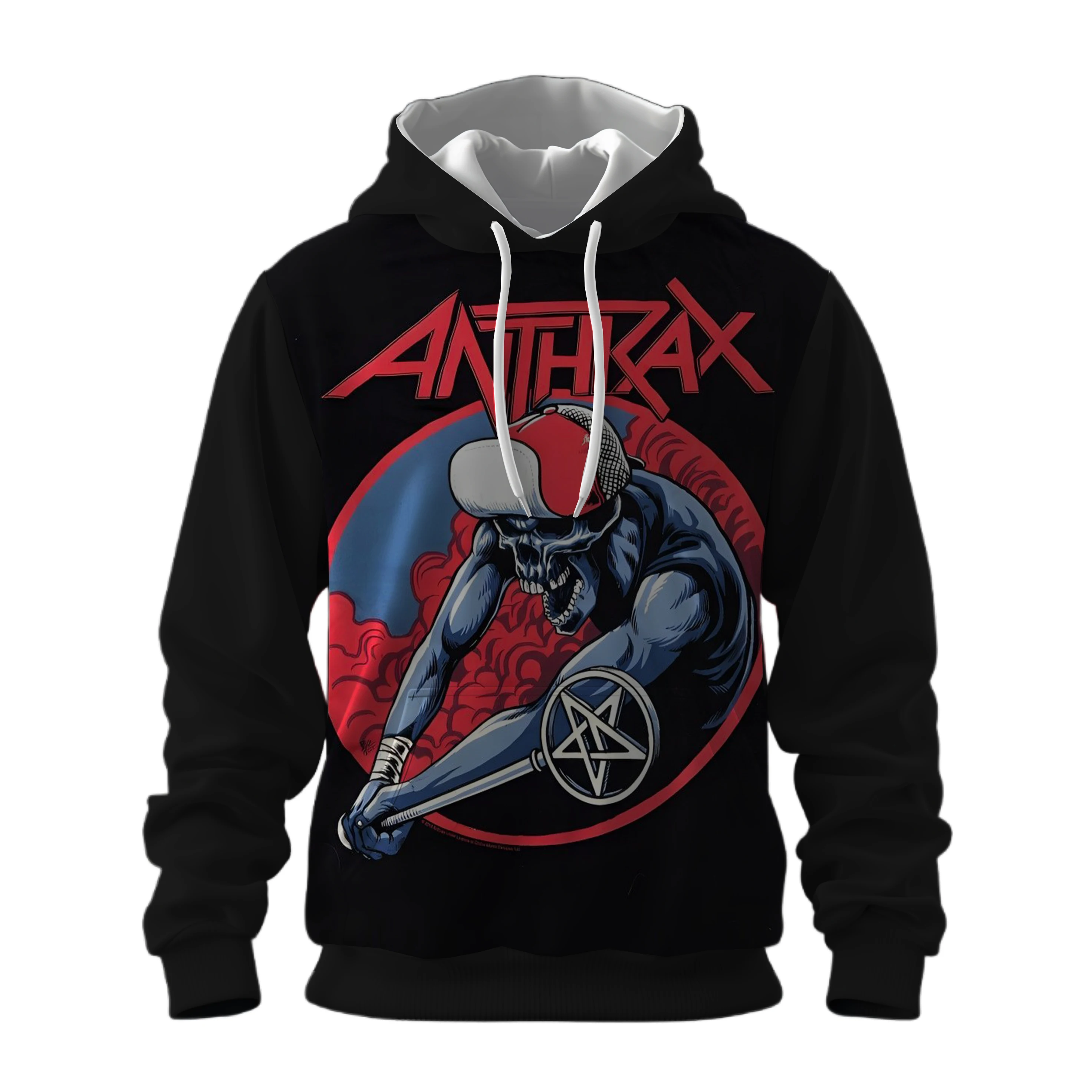 

2025 Hot Sale Autumn and Winter New Halloween Press Trates Printed Hooded Sweatshirt Men's Women's Children's Pullover