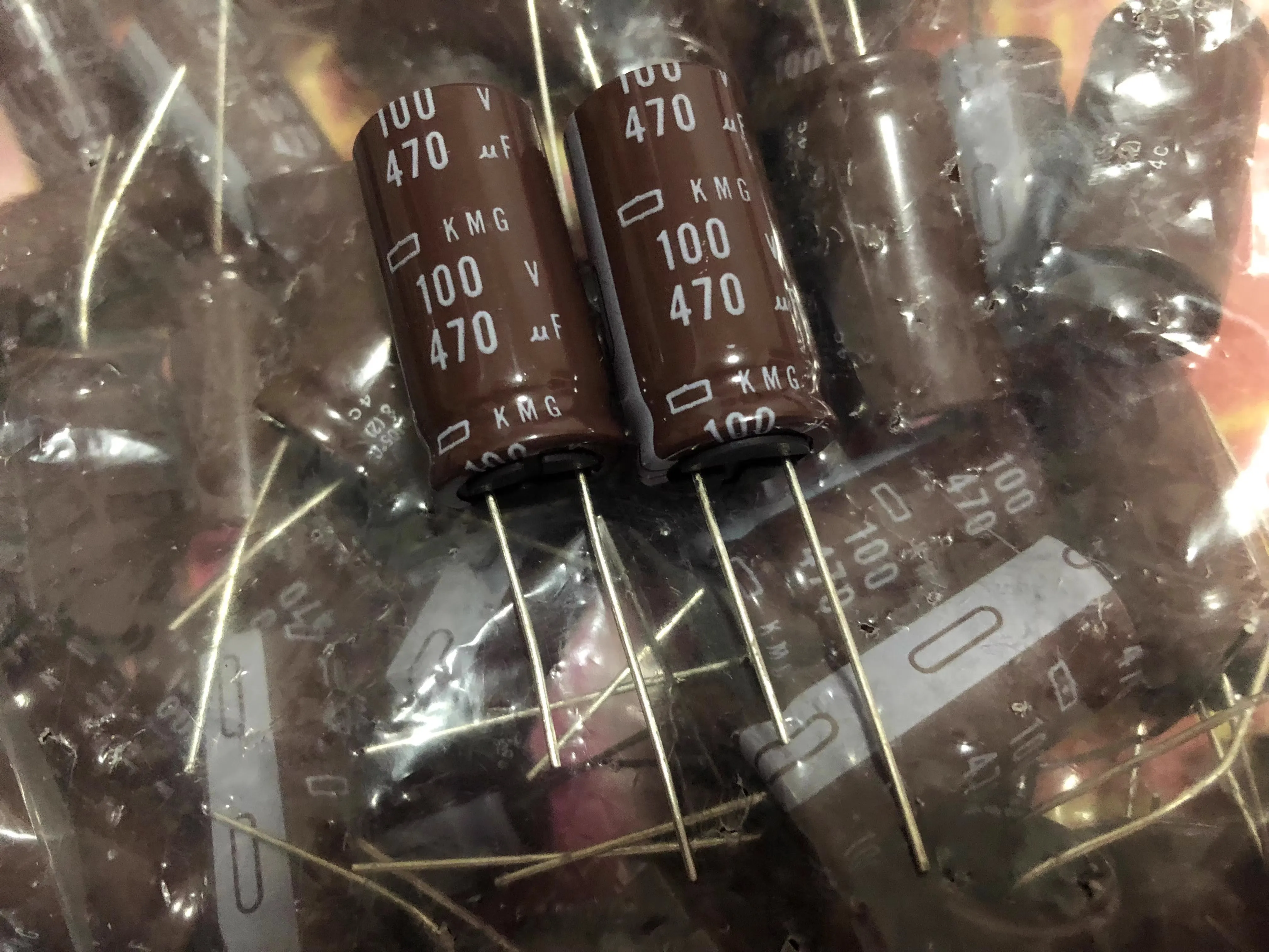 

2024 10cps NEW NIPPON Kmg 100V470UF 16X31.5MM CHEMI-CON electrolytic Capacitor 470UF100V NCC 100V 470UF kmg 470UF/100V