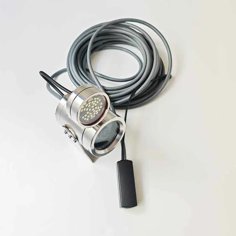 10M 5MP  POE Power for Marine 316 Stainless Steel Swimming Pool Underwater Camera