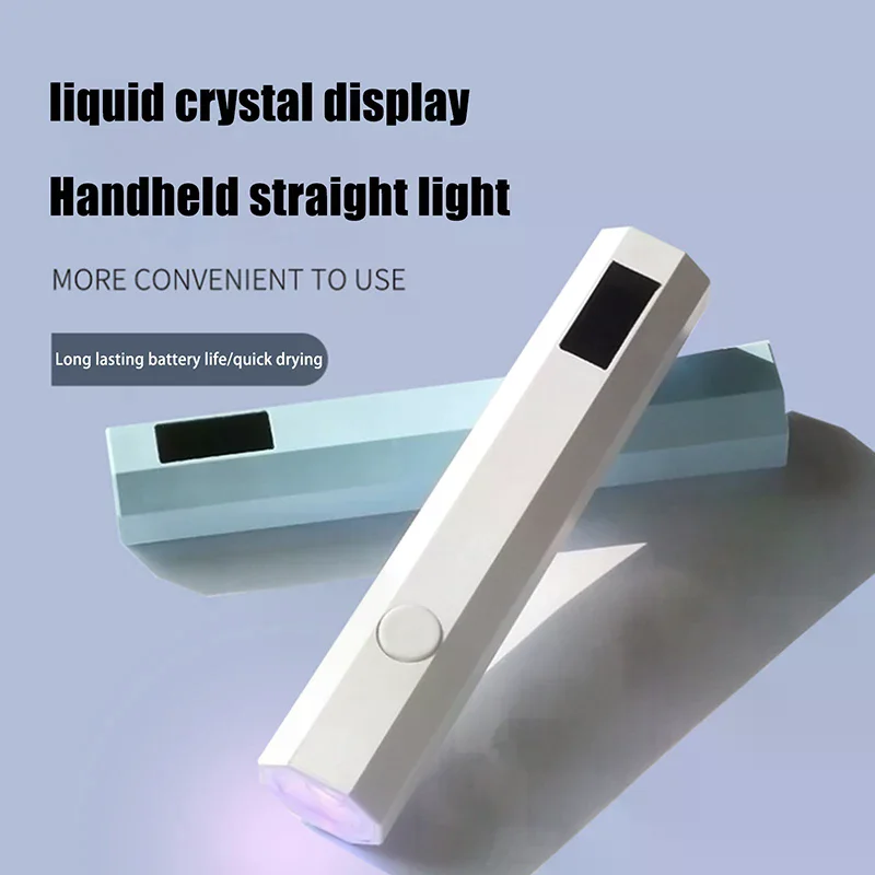 المحمولة باليد مسمار مصباح صالون سريعة الجافة USB آلة أدوات العلاج بالضوء المنزلية المهنية الأشعة فوق البنفسجية LED مسمار أدوات