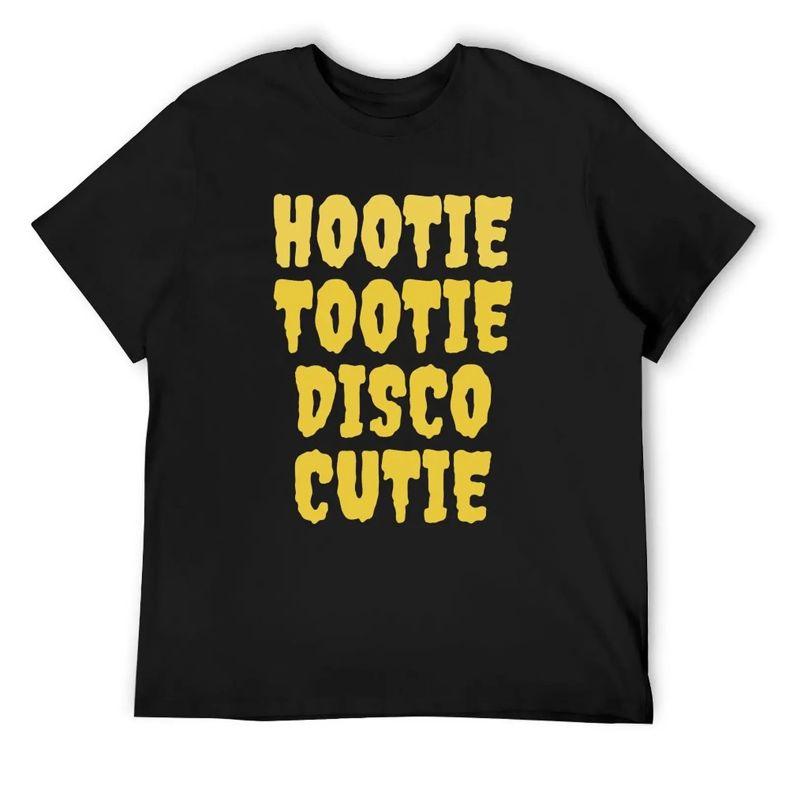 

HOOTIE TOOTIE DISCO CUTIE T-Shirt Louboutins korean fashion for a boy graphics Men's t-shirts