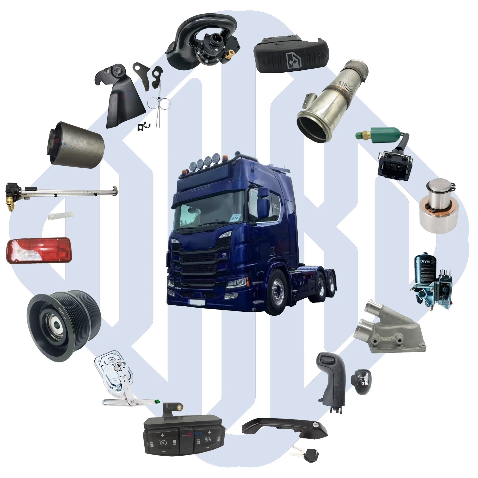 OEM standard quality more than 2000 items For SCANIA R/G series truck parts