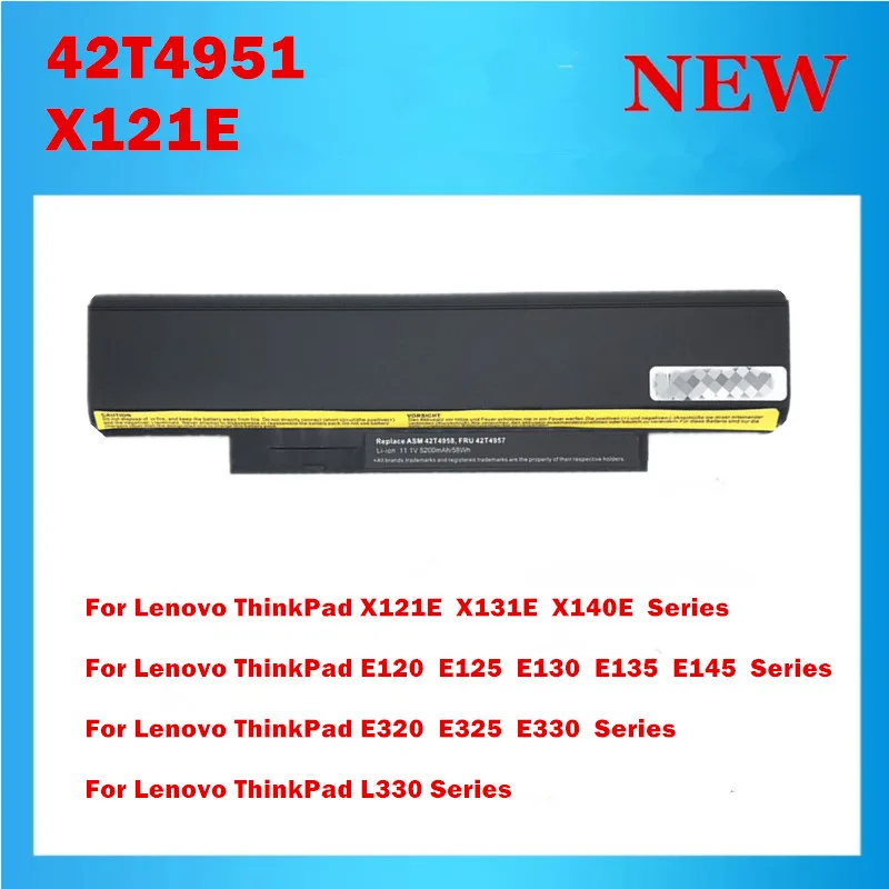 

Laptop Battery For Lenovo 42T4951 45N1058 45N1059 45N1176 45N1060 45N1063 45N1062 45N1057 45N1056 42T4947