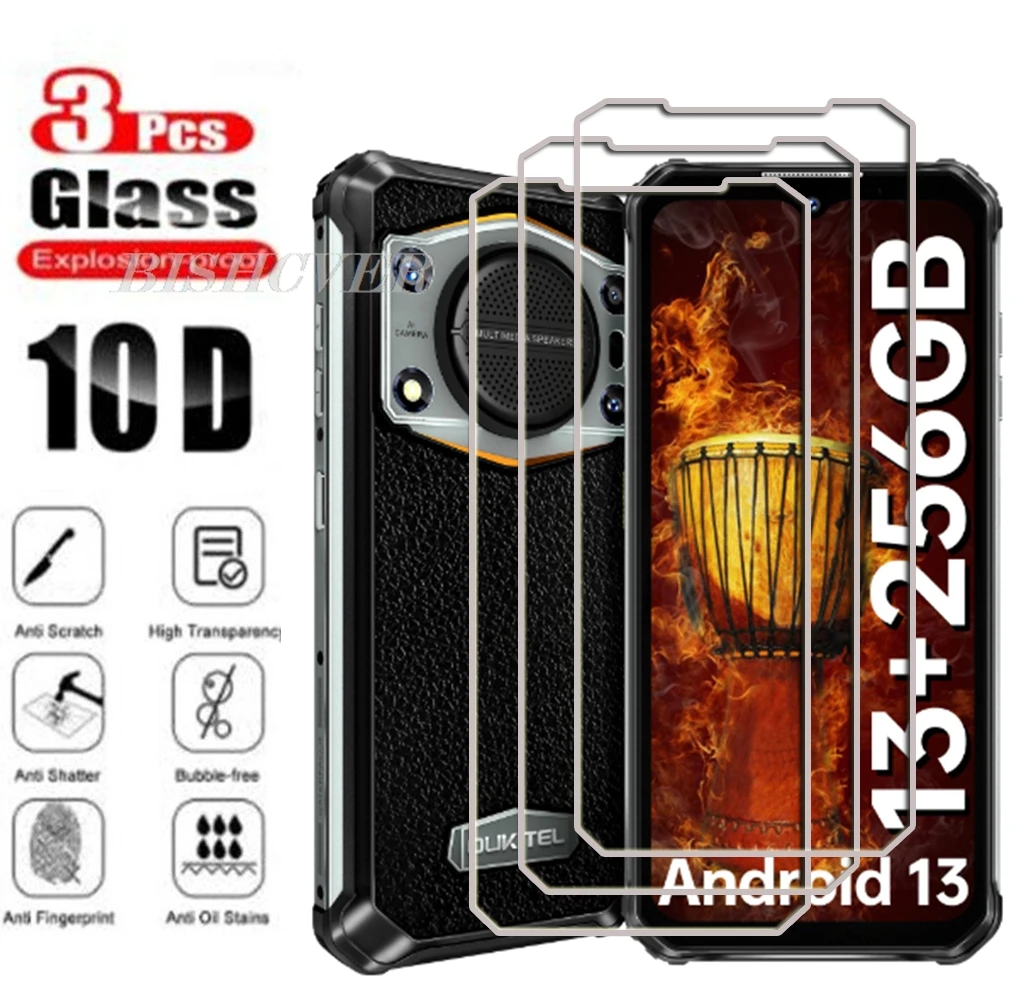 Закаленное стекло 9H для Oukitel WP22 6,58 дюйма OukitelWP22 OUK WP 22, защитная пленка для экрана