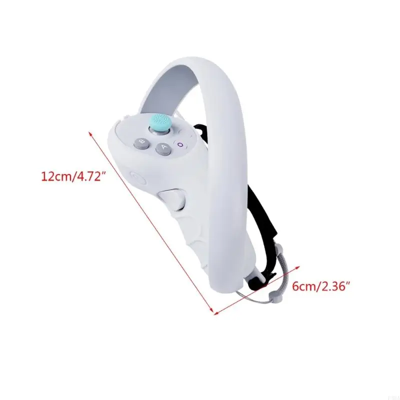 P88A Profissional Silicone Handle Shells Controller Grip para controlador 4