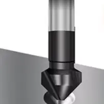 

Countersink Drill Bit 90 Degree Chamfering Tool Cobalt TiAlN Coated Deburring Reaming Chamfering Drill Bit