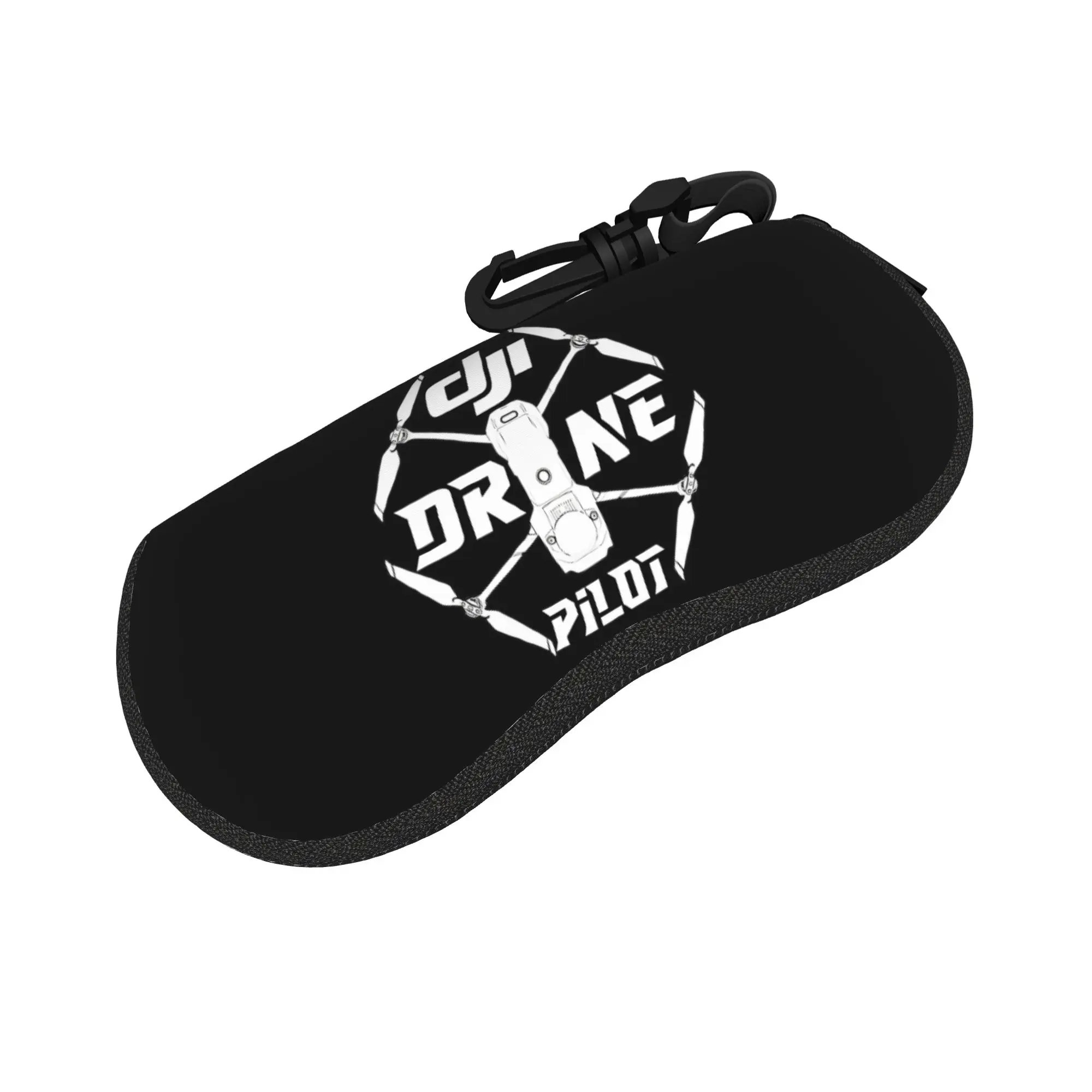 D-djis Drone Pilot Logo Glasses Case Cover  Portable Sunglasses Pouch Men Women Outdoor Eyeglass Cases Cover Fashion Eyewear Box