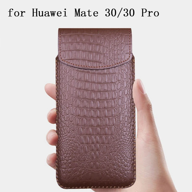 Crocodile Print Phone Case for Huawei Mate 30 Luxury Pouch Sleeve for Huawei Mate30 Mate 30Pro 30 Pro Magnetic Cover Magnet Skin