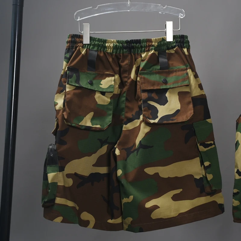 Jazz Street Danceเสื้อผ้าผู้ใหญ่Hip Hopเสื้อกั๊กCamouflageทหารเครื่องแต่งกายDancer StageชุดStreetwear 3367