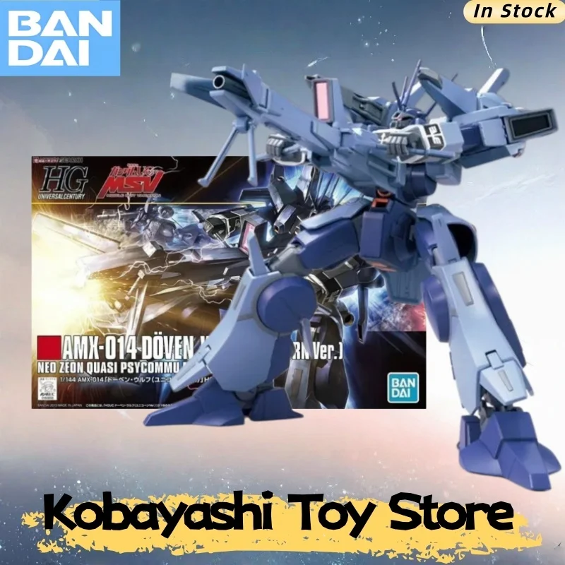 

Original Bandai HGUC 1/144 AMX-014 Doven Wolf Unicorn Ver Model Kit Brand New in Stock