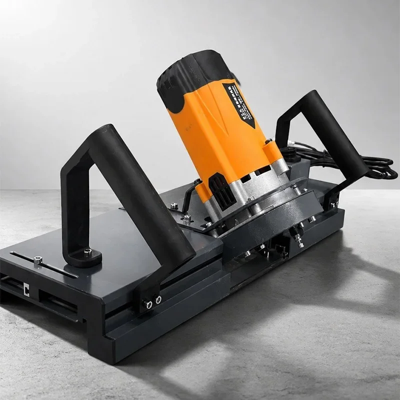 New Portable 43° Self-adjusting Tile Chamfering Machine, Dust Removal Rock Slab Dry Cutting Bearing Roller Tile Cutting Artifact