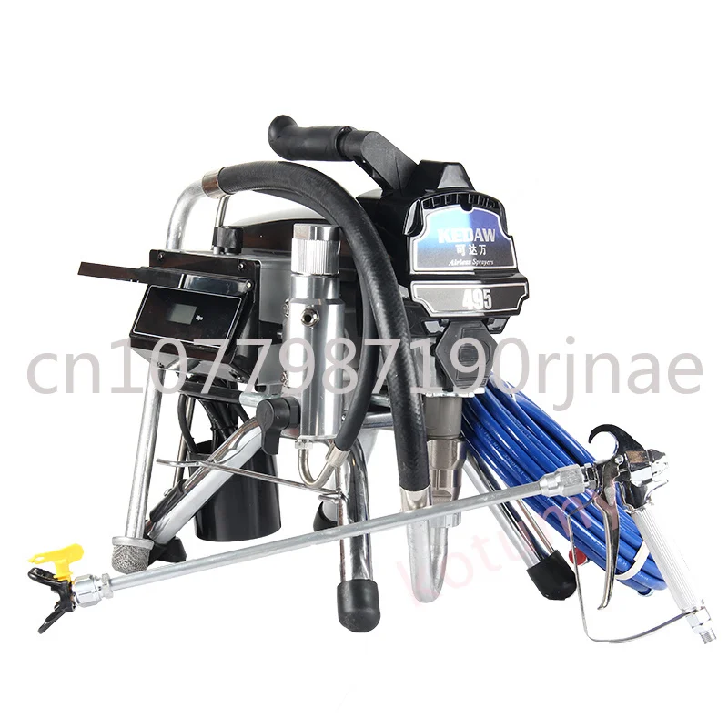 

3000W Electric High Pressure Airless Spraying Machine Internal-feed Painting Tool Airless Spray Gun 495/395 3L Large Flow