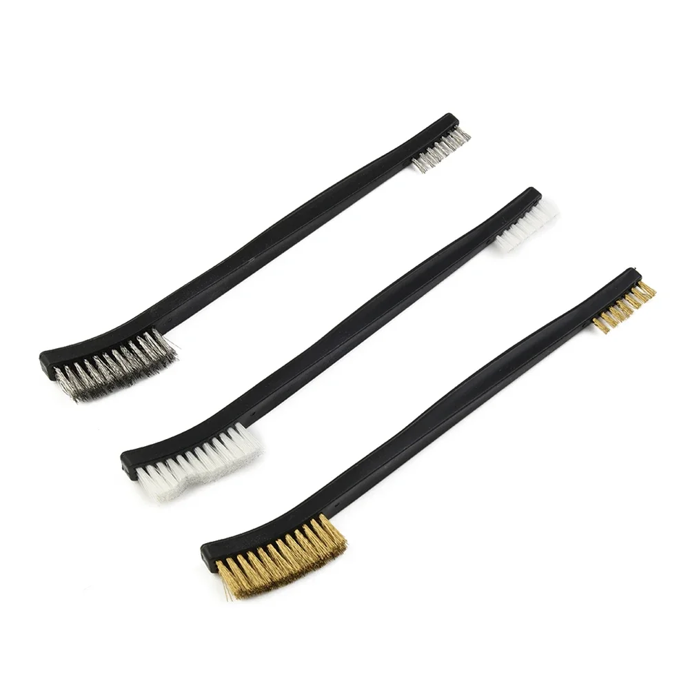 

Hand Tools Wire Brushes For Heavy Scrubbing Clean Cutting Tools Nylon Remove Loose Paint Screw Threads Stainless Steel