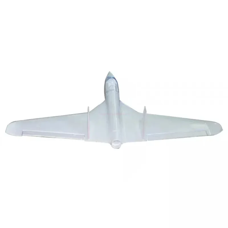 Modelo de avión de ala fija RC, máquina de carreras de aviones de ala delta de 800mm de envergadura, cola EPO de empuje, máquina de rendimiento de alta velocidad