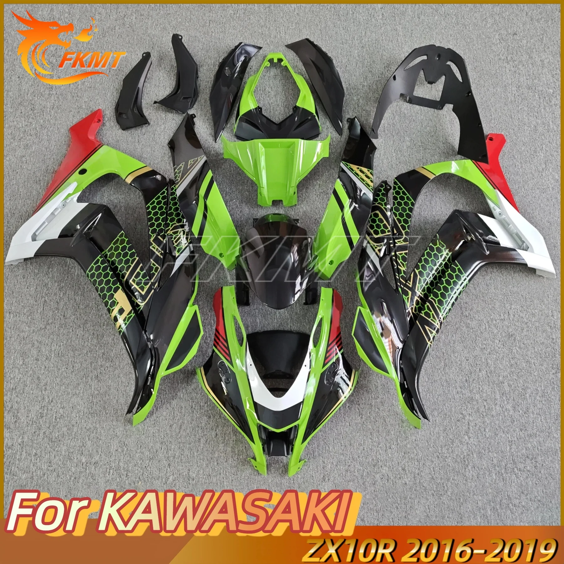 

For ZX 10R 2016 2017 2018 2019 2020 Motorcycle Fairings for KAWASAKI ZX10R 16 17 18 19 20 Injection ABS Fairing Bodywork Kit