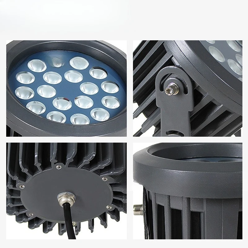 Luz de projeção colorida LED para parede externa de construção externa à prova d'água