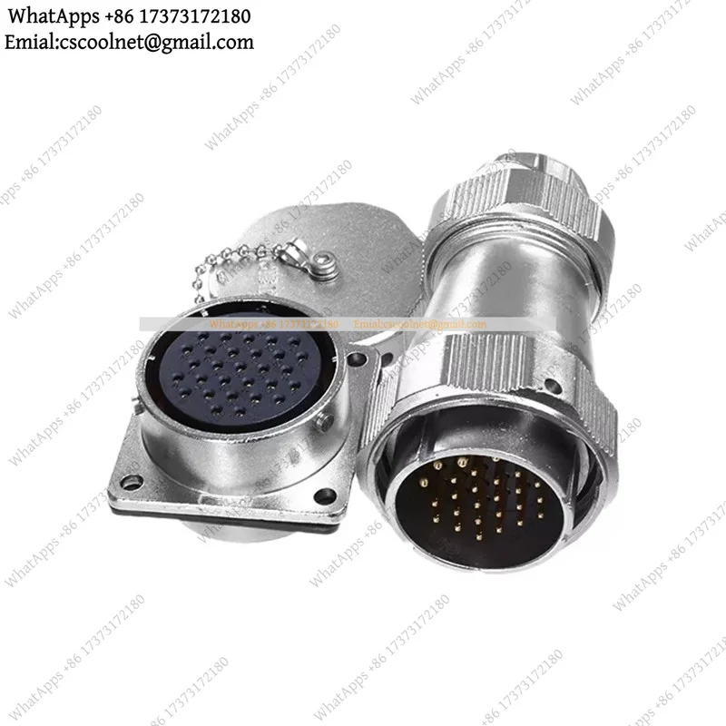 WEIPU WY40 TE+Z Solder Fast Screw Lock Waterproof Powercon Bulkhead Connector 5 9 15 26 31 52Pin Industrial Aviation Socket Plug