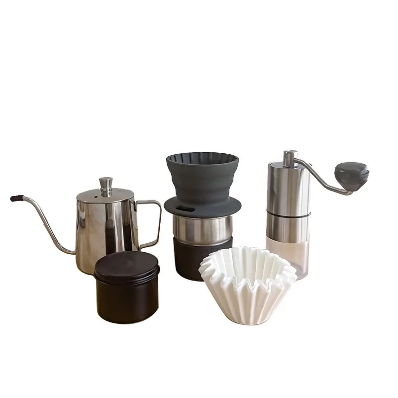 Portable Coffee Machine 510 Barista Accessories Complete Tools Kit F64E Coffee Drip Set Barista Accessories Coffee Grinder