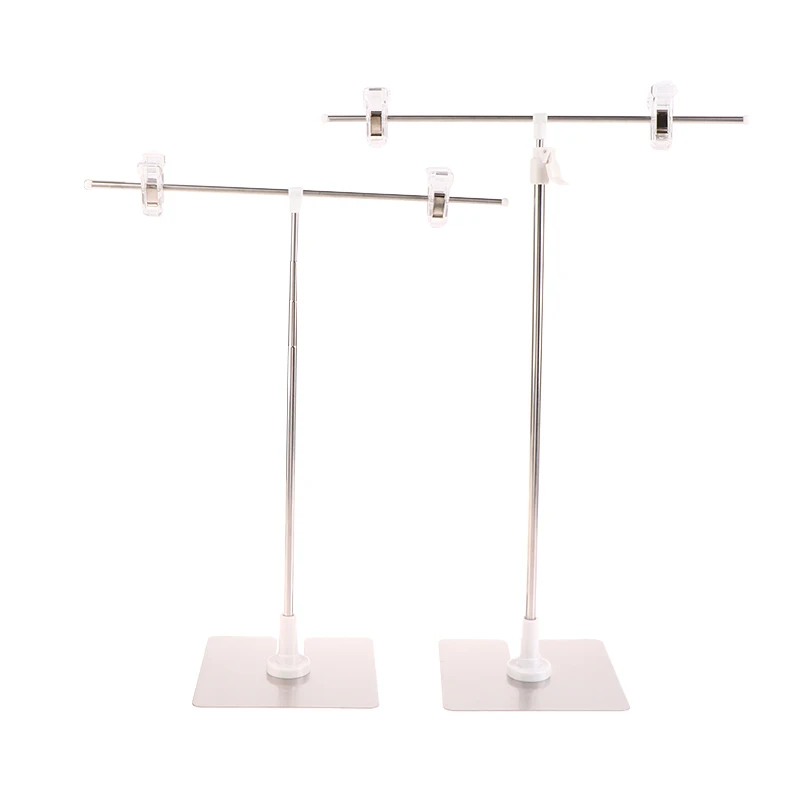 Poster Display Rack T-Shape Background Frame Advertising Clip Holder Video  Props Photography Accessories Backdrop Stand