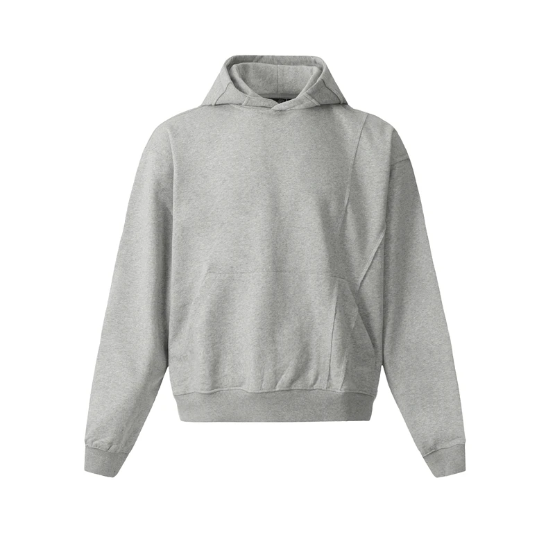 

American Sle Boxy Hoodie ort Cleanfit Overhead irt Couple Loose Fit Spring Autumn Winter Color Hooded Sweatirt