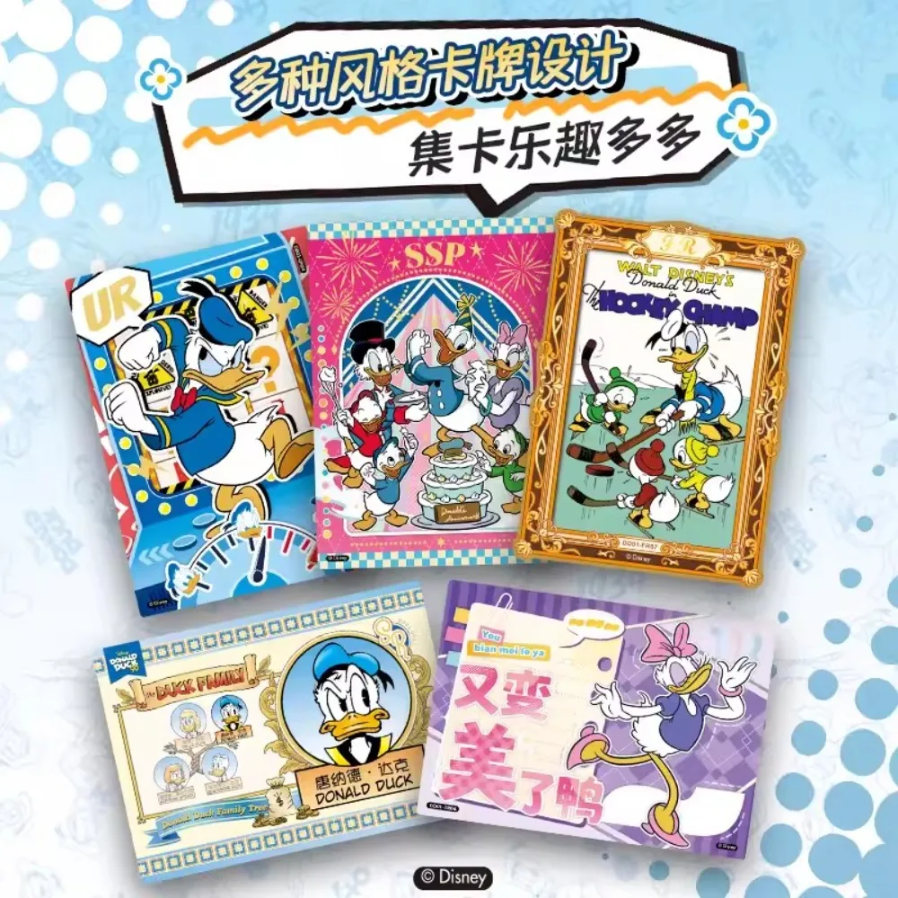 New Genuine Disney Donald Duck Card 90th Anniversary Series Fiction Cartoon Card Classic Limited Edition Collection Cards