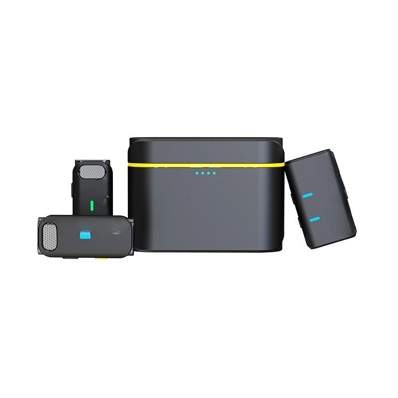 

Wireless microphone collar clip type little bee one to two mobile phone live broadcaster