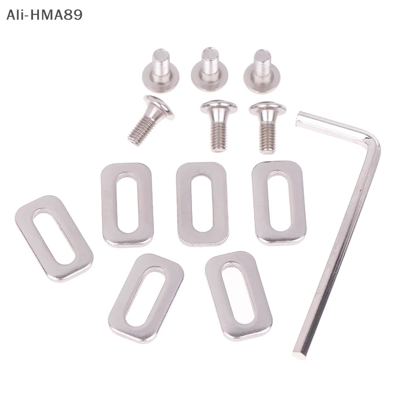 HMA89-1Set Road Bicycle Pedal Cleat Washers For SPD Cleat Screw Bike Plate For KEO Cleat Repair M5 Screw Gasket Bike Accessories