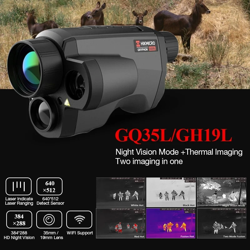 Camera GQ35L GH19L Wi-Fi Hot Spot Tracking Night Vision