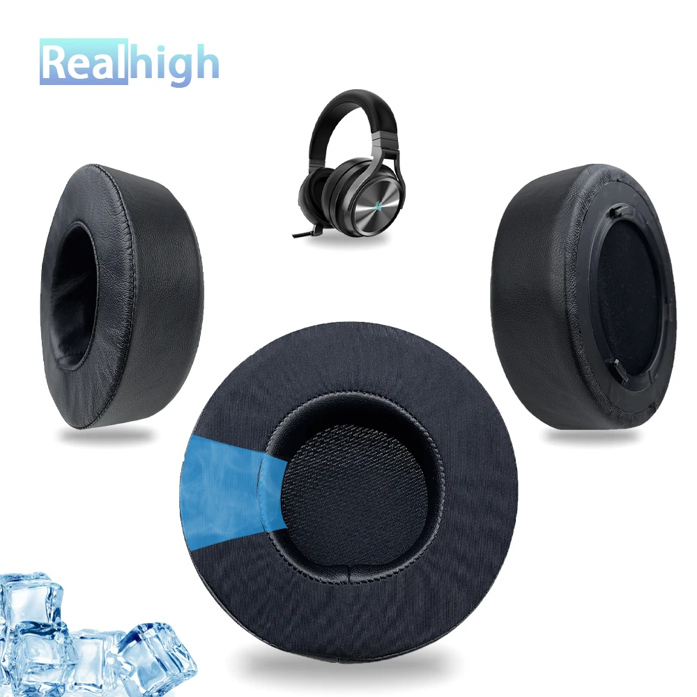 Realhigh Replacement Earpads For Corsair Virtuoso RGB,Virtuoso RGB Wireless SE Headphones Coolling Gel Memory Foam Ear Cushions